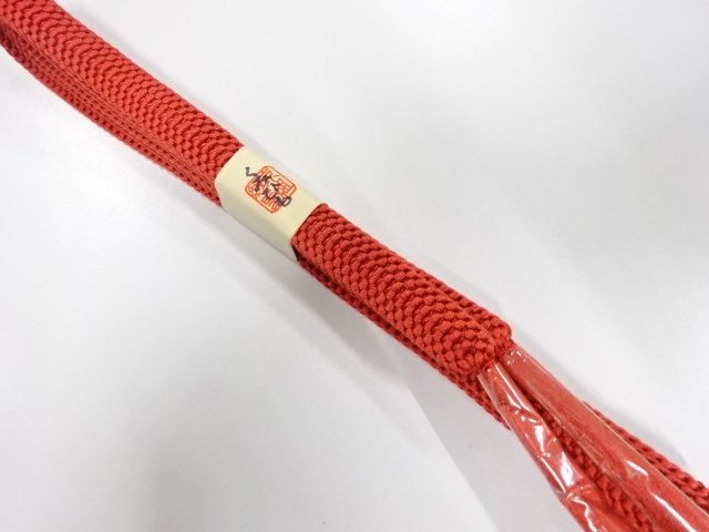 JAPANESE KIMONO / UNUSED HAND-TIED OBIJIME